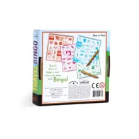 Eeboo Travel Bingo Game Ages 4+ 8-pc. Travel Games