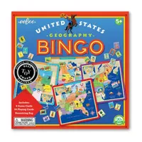 Eeboo United States Geography Bingo Game