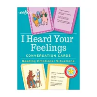 Eeboo I Heard Your Feelings Conversation Flash Cards Discovery Toy