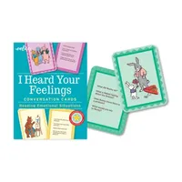 Eeboo I Heard Your Feelings Conversation Flash Cards Discovery Toy