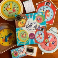 Eeboo Time Telling Game Ages 5+