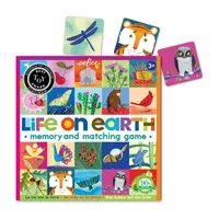 Eeboo Life On Earth Memory And Matching Game Brain Game