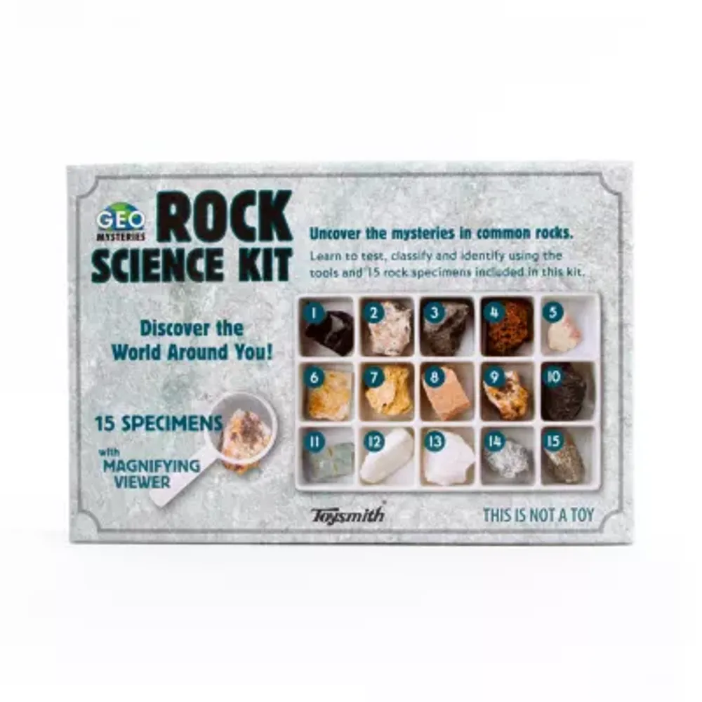 Toysmith Rock Science Kit Discovery Toys