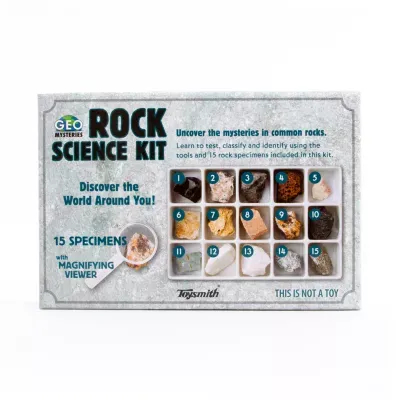 Toysmith Rock Science Kit Discovery Toy