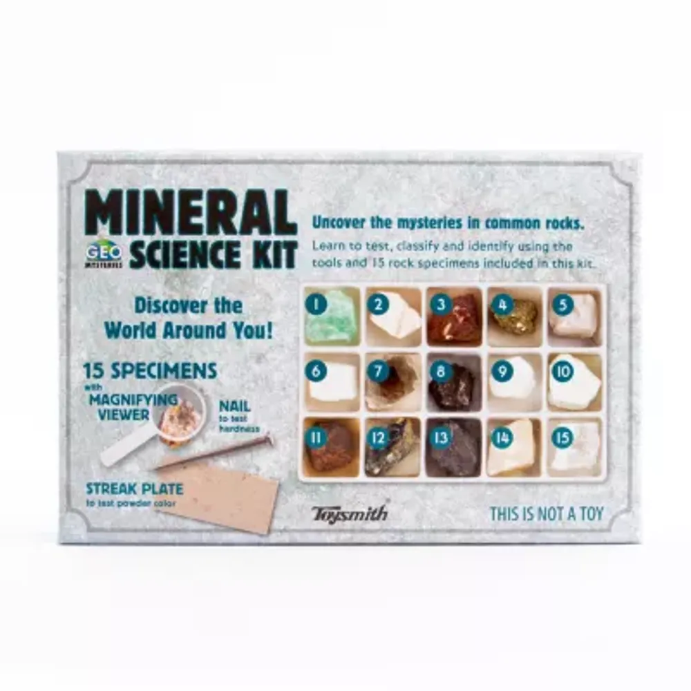 Toysmith Mineral Science Kit Discovery Toy