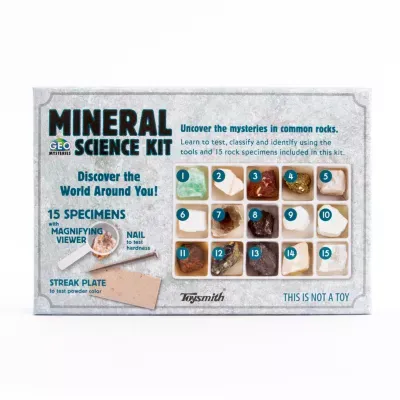 Toysmith Mineral Science Kit Discovery Toy