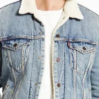 Levi's® Mens Sherpa Lined Trucker Jacket