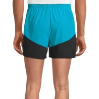 Sports Illustrated Mens Mid Rise Moisture Wicking Workout Shorts