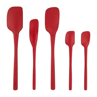 Tovolo Flex-Core All Silicone 5-pc. Spatula Set