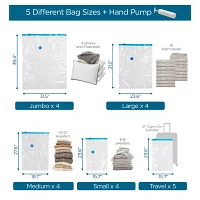 Honey-Can-Do Clear 25-pc. Vacuum Storage Bag