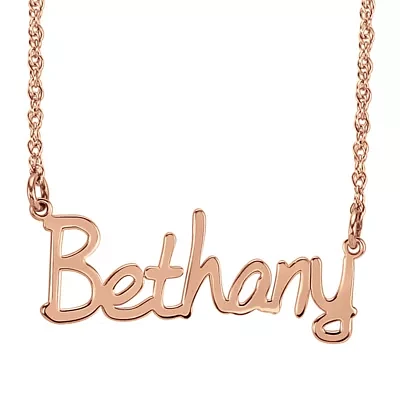 Personalized 30mm Name Necklace