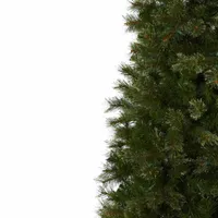 Nearly Natural 7 1/2 Foot Cashmere Pre-Lit Christmas Tree