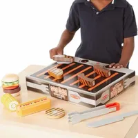 Melissa & Doug Grill & Serve Bbq Set Play Kitchen