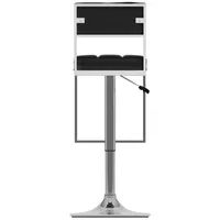 Square Tufted Adjustable 2-pc. Bar Stool