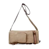 TSD Brand Hill Side Canvas Sling Bag Backpacks