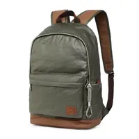 TSD Brand Urban Light Coated Canvas Laptop Backpack