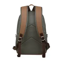 TSD Brand Urban Light Coated Canvas Laptop Backpack