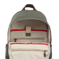 TSD Brand Urban Light Coated Canvas Laptop Backpack