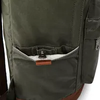 TSD Brand Urban Light Coated Canvas Laptop Backpack