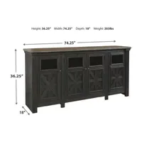 Signature Design by Ashley® Hilton Living Room Collection TV Stand