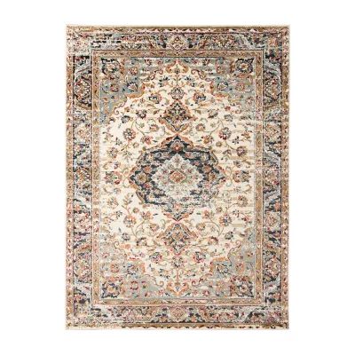 Amer Rugs Arlenu Abbi Medallion Rectangular & Floor Coverings Indoor Accent