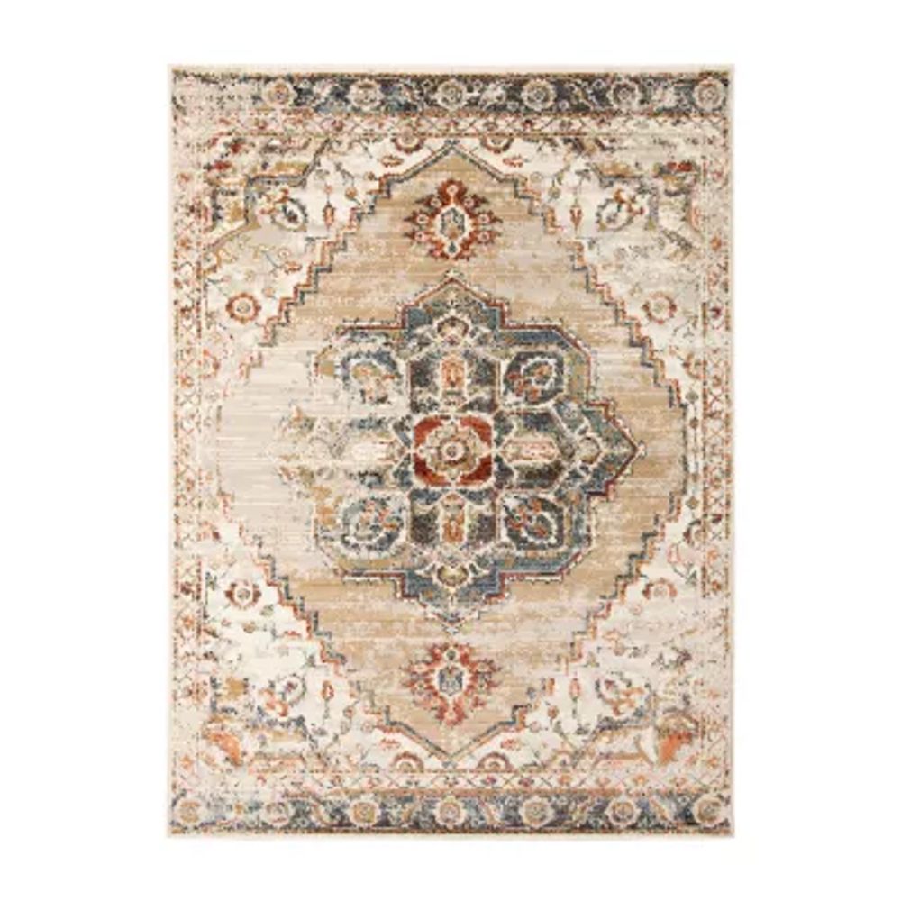 Amer Rugs Arlenu Fara Medallion Rectangular & Floor Coverings Indoor Accent