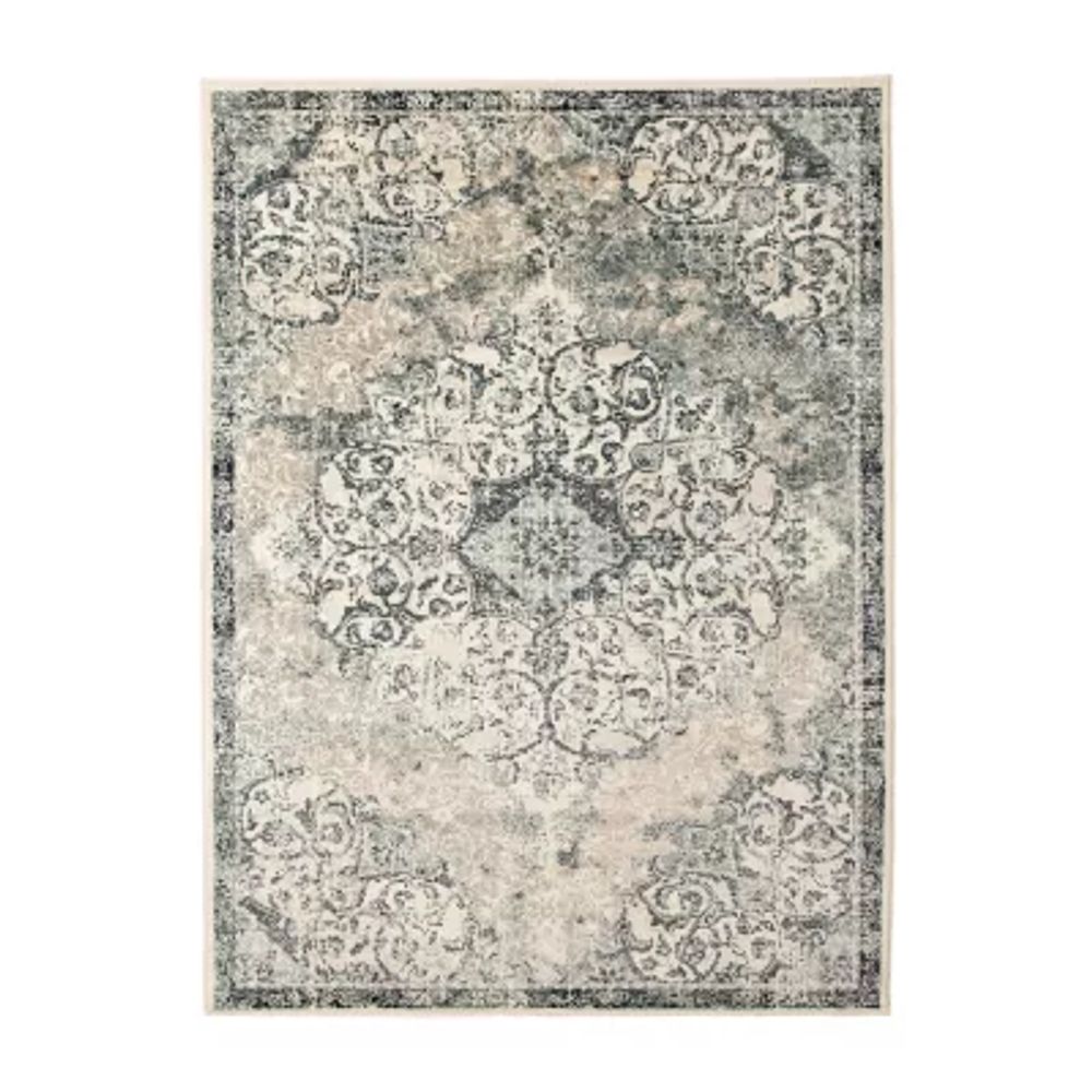 Amer Rugs Arlenu Eba Medallion Rectangular & Floor Coverings Indoor Accent