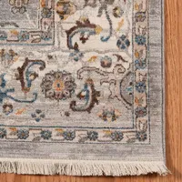 Amer Rugs Raderico Juji Oriental Bordered Indoor Rectangular Accent Rug