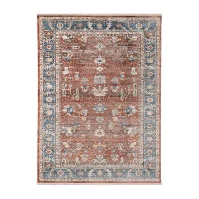 Amer Rugs Raderico Kelli Oriental Bordered Indoor Rectangular Accent Rug