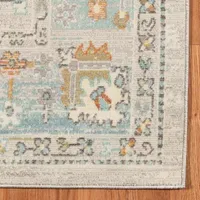 Amer Rugs Bethleham Ara Neutral Bordered Indoor Outdoor Rectangular Accent Rug