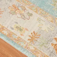 Amer Rugs Bethleham Issa Tropical Rectangular & Floor Coverings Indoor Outdoor Bordered Accent