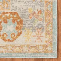 Amer Rugs Bethleham Issa Tropical Rectangular & Floor Coverings Indoor Outdoor Bordered Accent