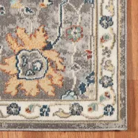 Amer Rugs Bethleham Cerr Floral Indoor Outdoor Rectangular Accent Rug