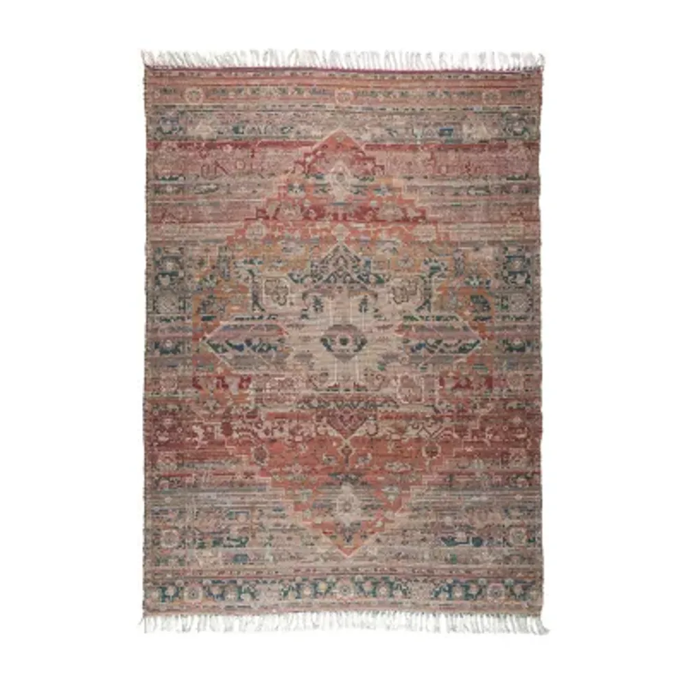 Amer Rugs Prenell Correna Farmhouse Serapi Rectangular & Floor Coverings Indoor Medallion Accent