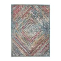 Amer Rugs Exatavia Wanu Transtitional Geometric Indoor Rectangular Accent Rug