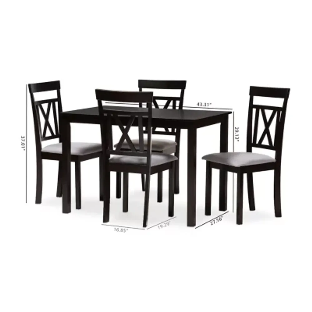 Rosie Dining Collection 5-pc. Rectangular Dining Set