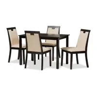 Evelyn Dining Collection 5-pc. Rectangular Dining Set