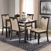 Evelyn Dining Collection 5-pc. Rectangular Dining Set