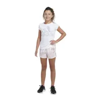 adidas Big Girls Mid Rise Pull-On Short