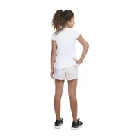 adidas Big Girls Mid Rise Pull-On Short