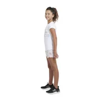 adidas Big Girls Mid Rise Pull-On Short