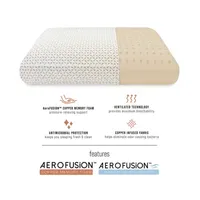 Bodipedic™ Home Copper Memory Foam Medium Density Pillow