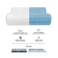 Bodipedic™ Home Gel Comfort Contour Memory Foam Pillow