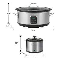 Kenmore 7 Quart Programmable Slow Cooker