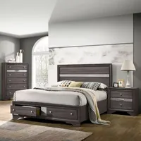 Craye 3 Piece Wood Bedroom Set