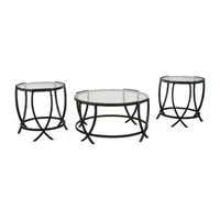 Signature Design by Ashley® Tarrin Living Room Collection Coffee Table Set