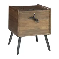 Signature Design by Ashley® Calmoni Living Room Collection 1-Drawer Storage End Table