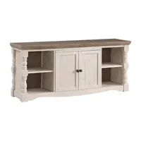 Signature Design by Ashley® Havalance Antique White/Brown Extra Large Tv Stand TV Stand