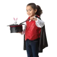 Melissa & Doug Magician Role Play Set Unisex Dress Up Costume