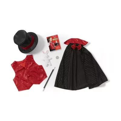 Melissa & Doug Magician Role Play Set Unisex Dress Up Costume